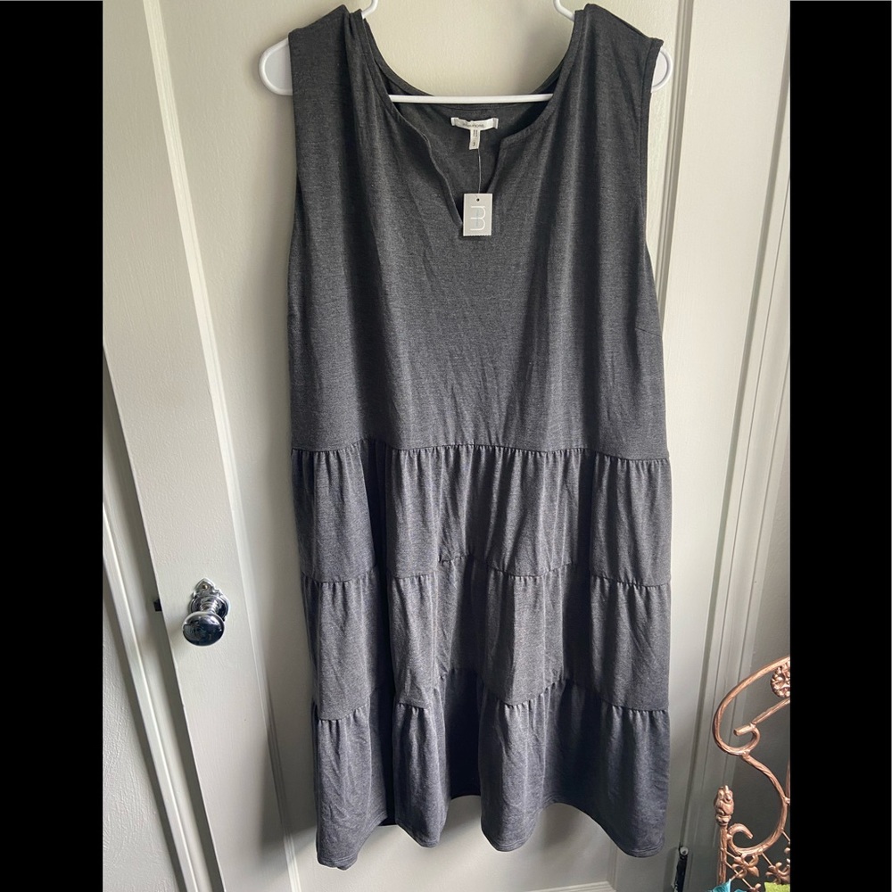 Maurices size 3x tiered dress NWT